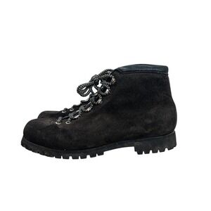 Alps by Fabiano 365 Vintage Hiking Boots Dark Brown Suede Mens 8.5 N‎ Italy